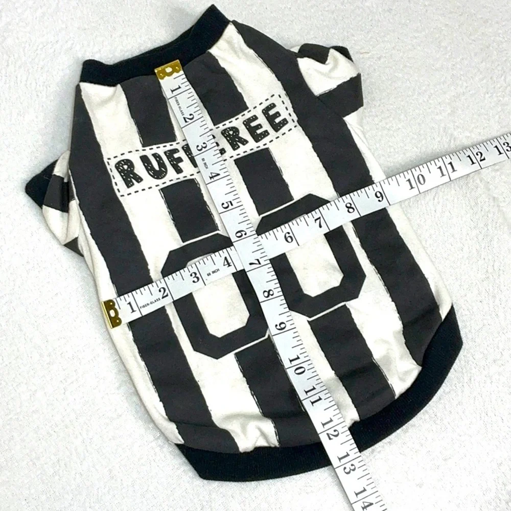 Rufferee Black and White Dog Costume